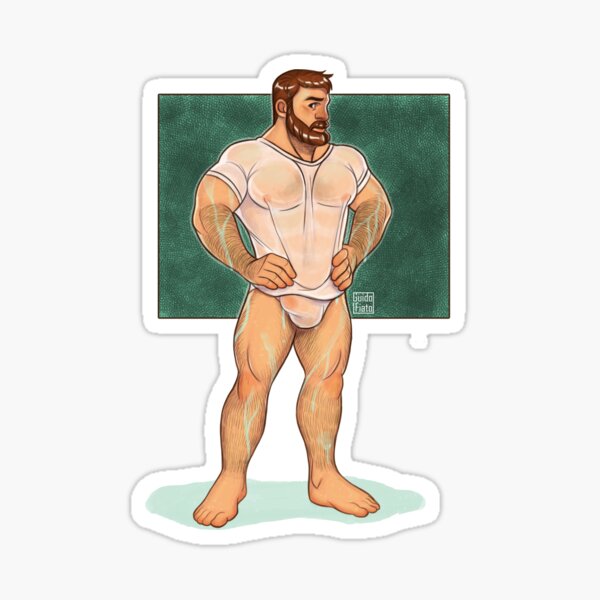 1940s Sailor Gay Porn - Gay Muscle Stickers for Sale | Redbubble
