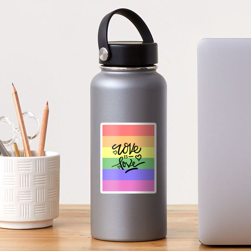 Love is love Sticker