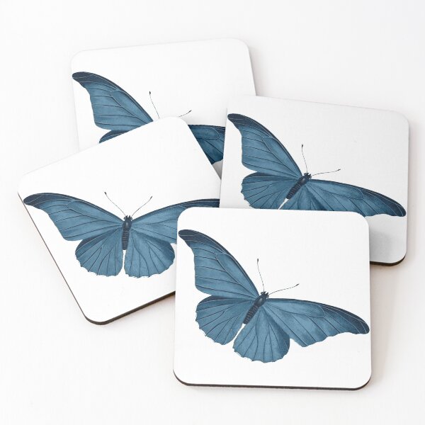 Item preview, Awesome Instagram Blue Light Flying Butterfly Trend designed and sold by corner-shop.