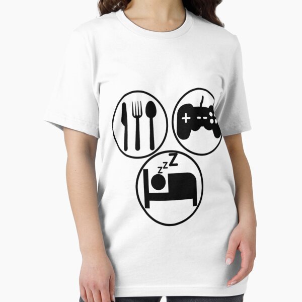 Item preview,  Eating gaming sleeping  designed and sold by Tej0711.