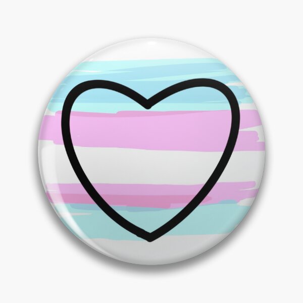Item preview, Trans Flag Heart designed and sold by Artie297.