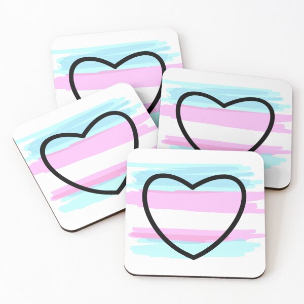 Item preview, Trans Flag Heart designed and sold by Artie297.