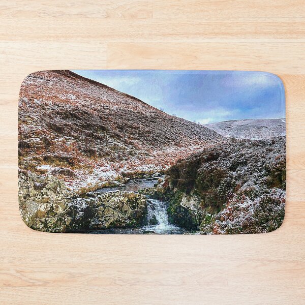 Item preview, A small waterfall on Trow Burn at the foot of the Lammermuir Hills near Lauder, Scottish Borders designed and sold by yourscotborders.