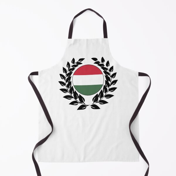 Item preview, Hungary flag flag hungarian laurel wreath designed and sold by GeogDesigns.