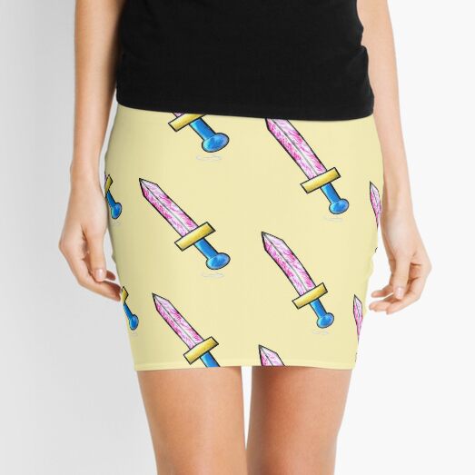 Sword Mini Skirts Redbubble - roblox katana waist