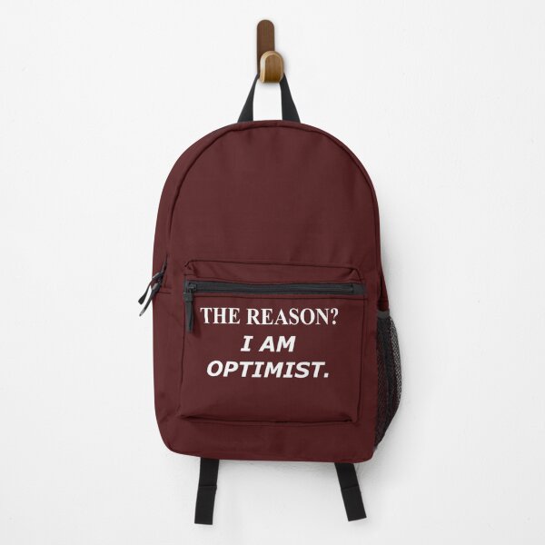 Item preview, I AM OPTIMIST OPTIMISM POSITIVE QUOTES designed and sold by martinosfr.