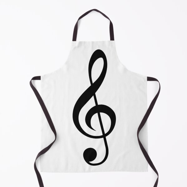 Item preview, Clef G - symbol (black) designed and sold by ASTlogo.