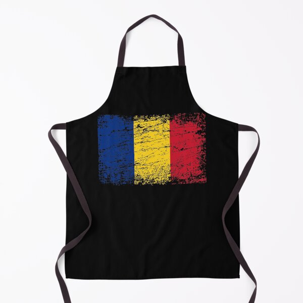 Item preview, Romania Romanian flag flag used look designed and sold by GeogDesigns.