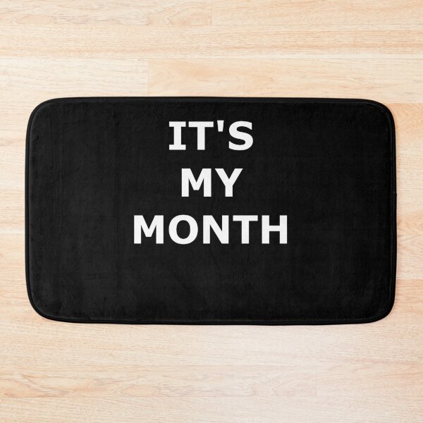 Item preview, IT'S MY MONTH NEW POSTIVE WISHES TEXT QUOTE designed and sold by martinosfr.