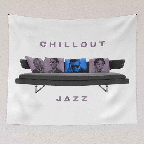 Item preview, Chillout Jazz  (On The Chillin' Sofa ) designed and sold by TIGERDAVER.