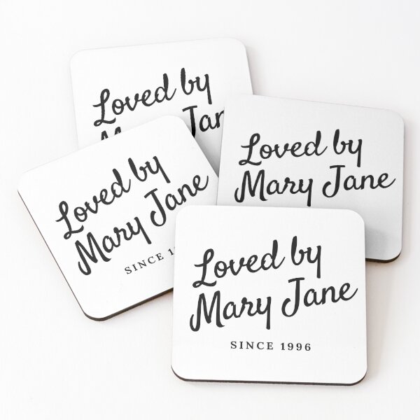 Item preview, Loved by Mary Jane Since 1996 (Black) designed and sold by Dabbrina.
