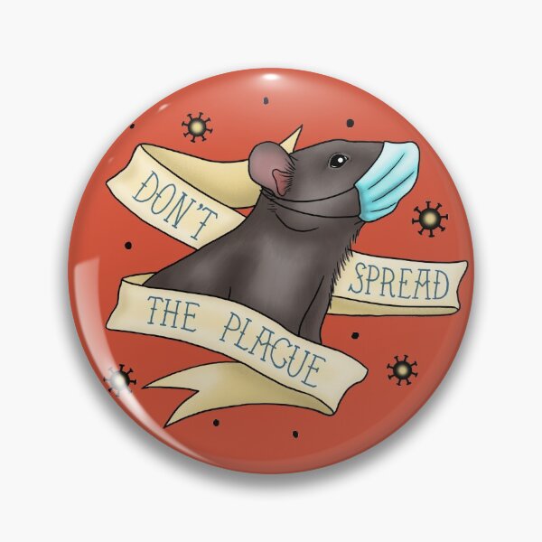 Item preview, "Don't Spread The Plague!" designed and sold by Supermouse5000.