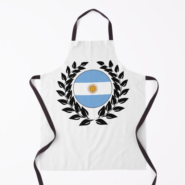 Item preview, Argentina Argentine flag laurel wreath designed and sold by GeogDesigns.
