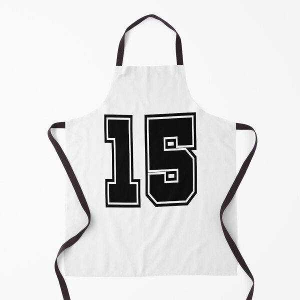 Item preview, 15 shirt number college style football soccer number designed and sold by GeogDesigns.