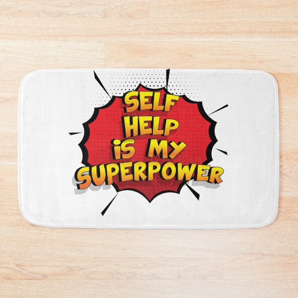 Item preview, Self Help is my Superpower Funny Design Self Help Gift designed and sold by Custom365.