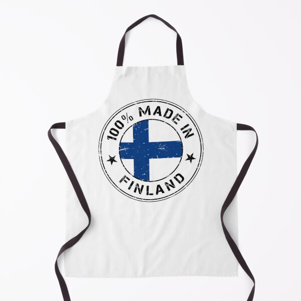Item preview, Finland Finnish flag flag Made in Finland designed and sold by GeogDesigns.