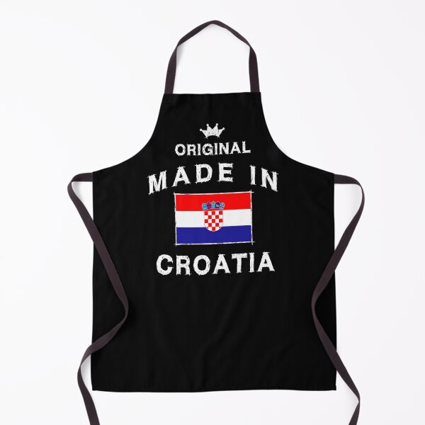 Item preview, Croatia Croatian flag flag made in Croatia designed and sold by GeogDesigns.