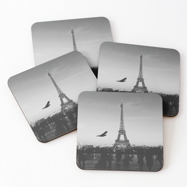 Item preview, Paris in the evening Black and white designed and sold by KavishJ.