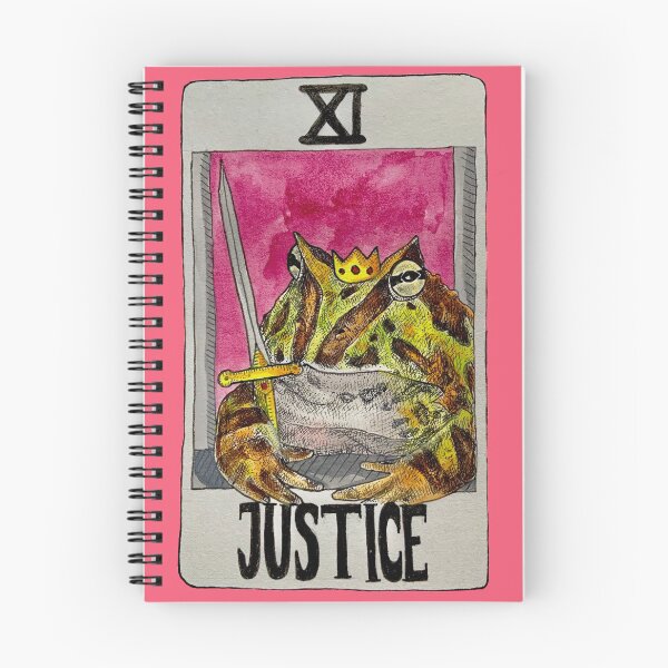 Item preview, Justice Frog Tarot designed and sold by alfs-world.