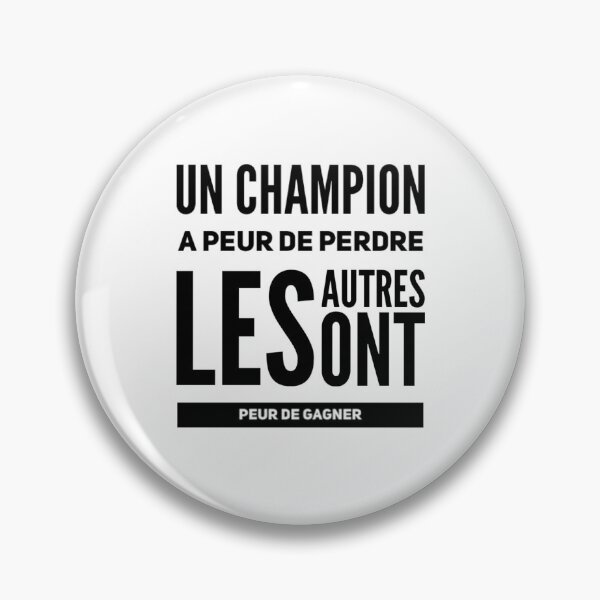 Item preview, A champion is afraid of losing win humor designed and sold by joozybart.