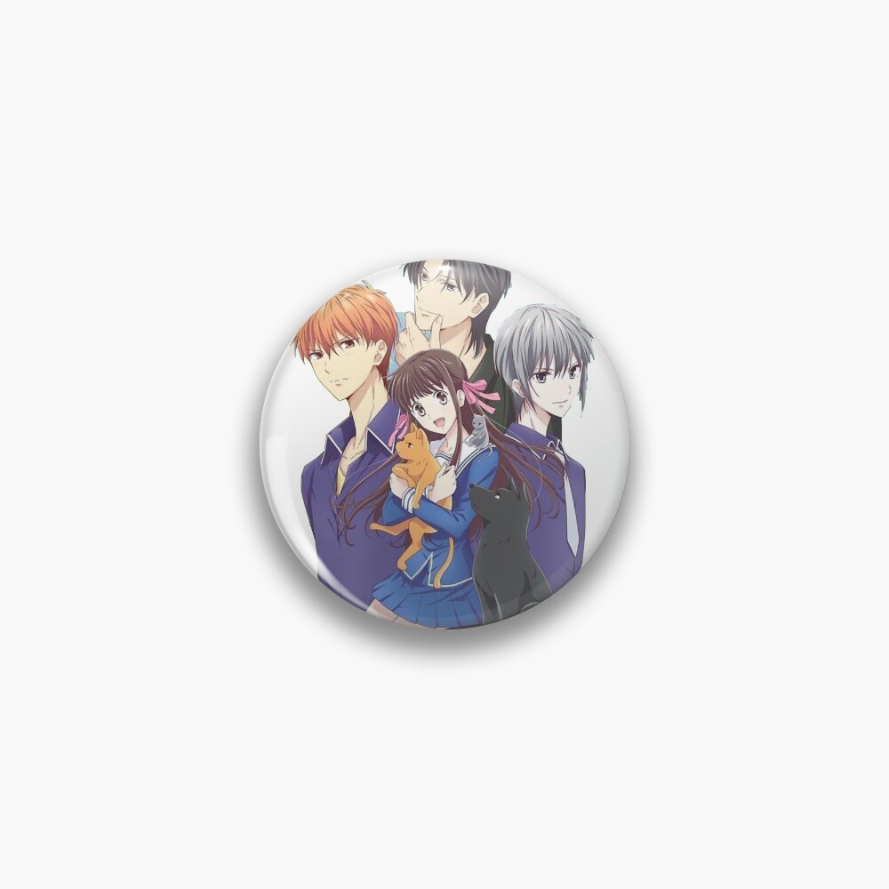 "Fruits Basket" Pin for Sale by BYMVENTURA | Redbubble
