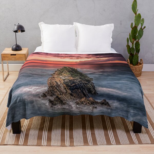 Item preview, Gwenfaens Pillar Rhoscolyn Anglesey Sunset designed and sold by AJEvans.