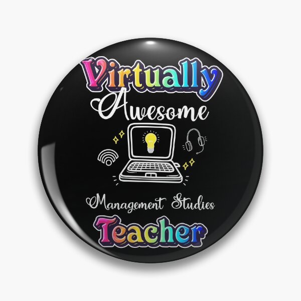 Item preview, Virtually Awesome Management Studies Teacher  designed and sold by Thedoode.