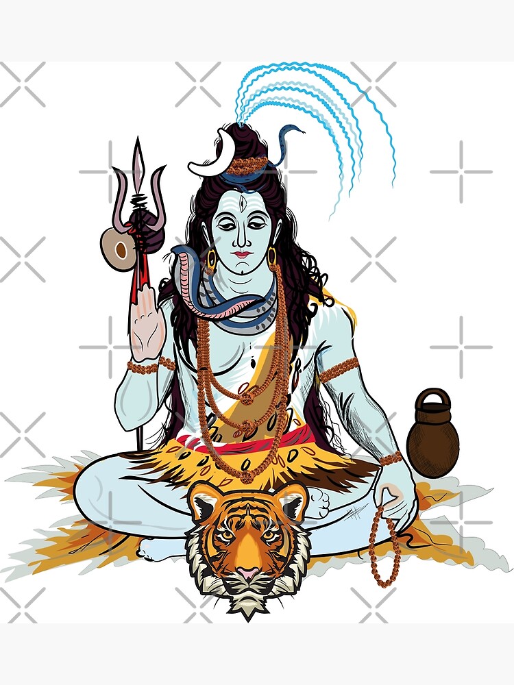 Lord shiva vector image on VectorStock | Lord shiva pics, Shiva art, Shiva  lord wallpapers