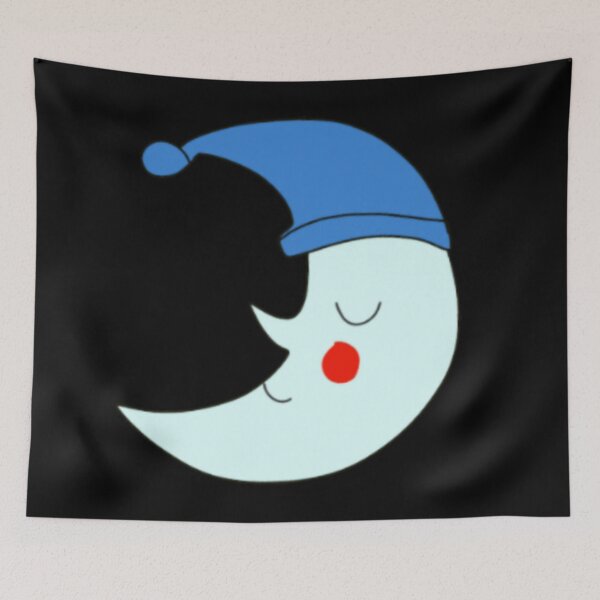 Item preview, Moon cute art designed and sold by Mermaidssparkle.