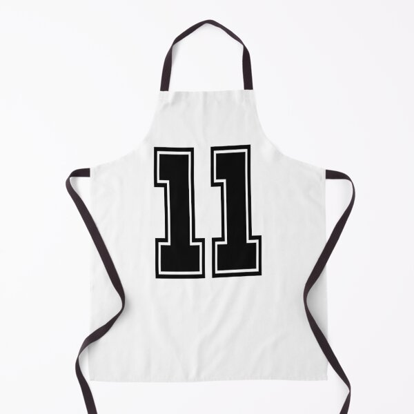 Item preview, 11 shirt number college style football soccer number designed and sold by GeogDesigns.