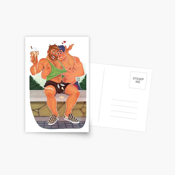 Ice Cream Bears Postcard