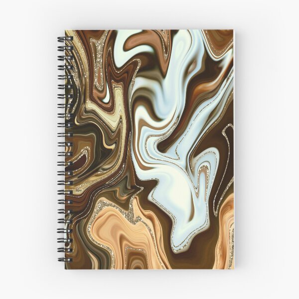 Item preview, Earthy Marble Swirls with Vanilla designed and sold by WisdomInspired.