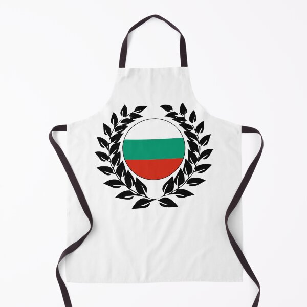 Item preview, Bulgaria Bulgarian flag laurel wreath designed and sold by GeogDesigns.