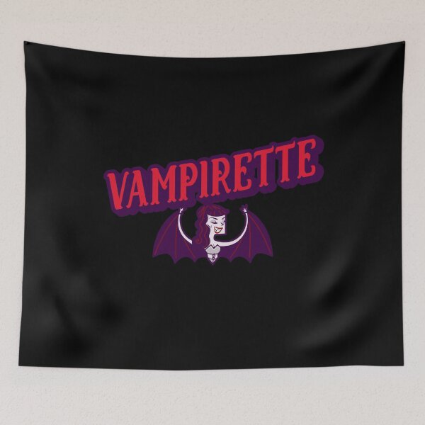 Item preview, Vampirette Funny Halloween Design designed and sold by up4tee.