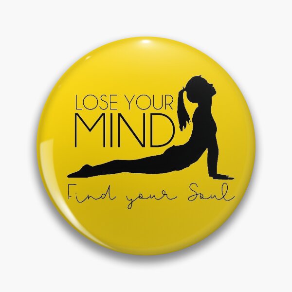 Item preview,  yoga pose ,lose your mind find your soul  designed and sold by remonss.