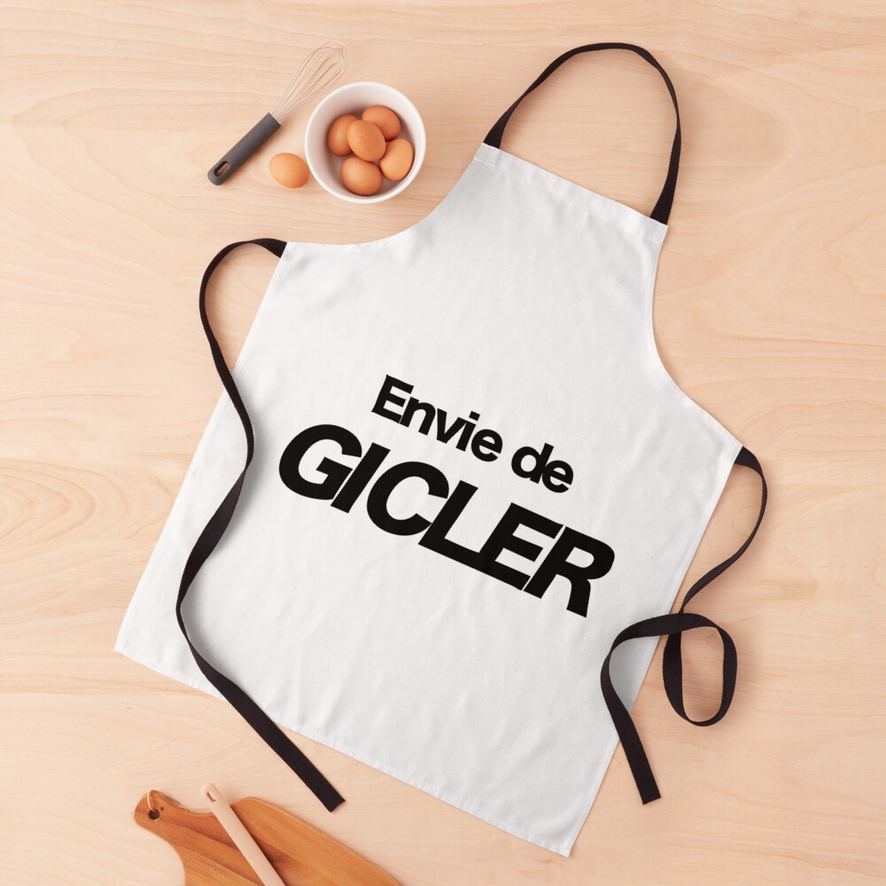 Tablier « Envie de gicler », par LouBlo Redbubble