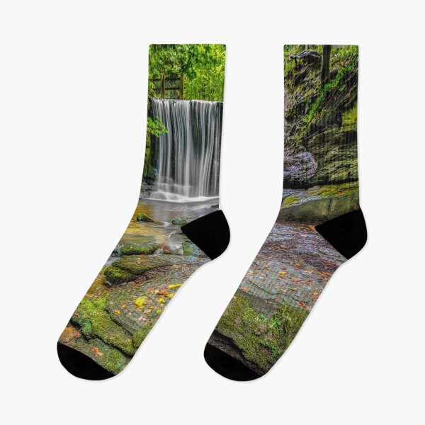 Item preview, Woodland Waterfall Coedpoeth Wrexham designed and sold by AJEvans.