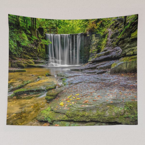 Item preview, Woodland Waterfall Coedpoeth Wrexham designed and sold by AJEvans.