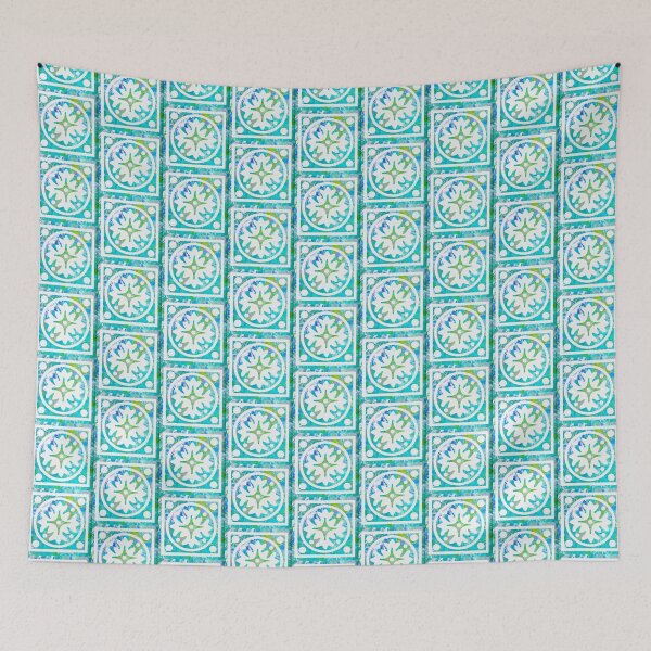 Item preview, Peacock Tile designed and sold by PaintedbyCarol.