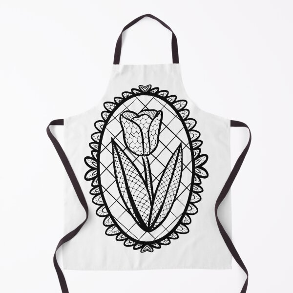 Item preview, Tattoo Line Drawing Of A Tulip designed and sold by forfun-art.