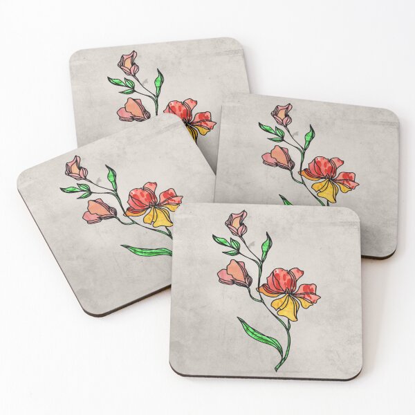 Item preview, abstract flower on a beige background. decorating, interiors designed and sold by jayne0524.