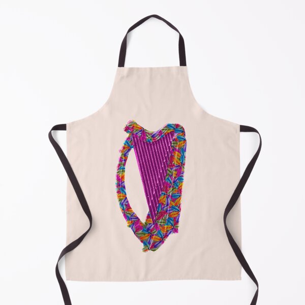 Item preview, Irish Flowers Celtic Harp designed and sold by articlave.