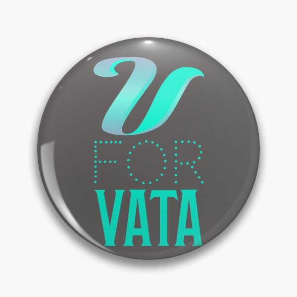 Item preview, V for Vata designed and sold by Ayurveda Fun Store.