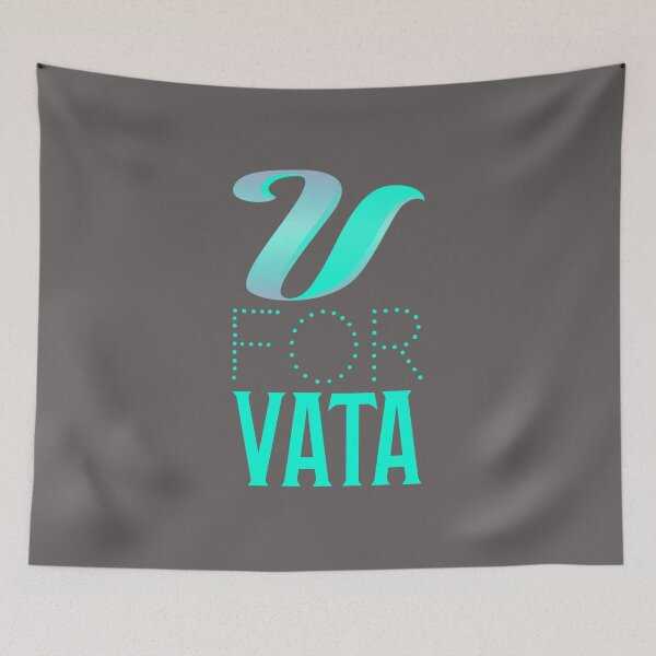 Item preview, V for Vata designed and sold by Ayurveda Fun Store.