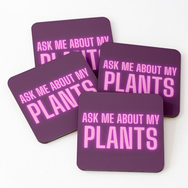 Item preview, Ask me about my plants Pink Neon Glow designed and sold by OnlyGoodVibesZ.