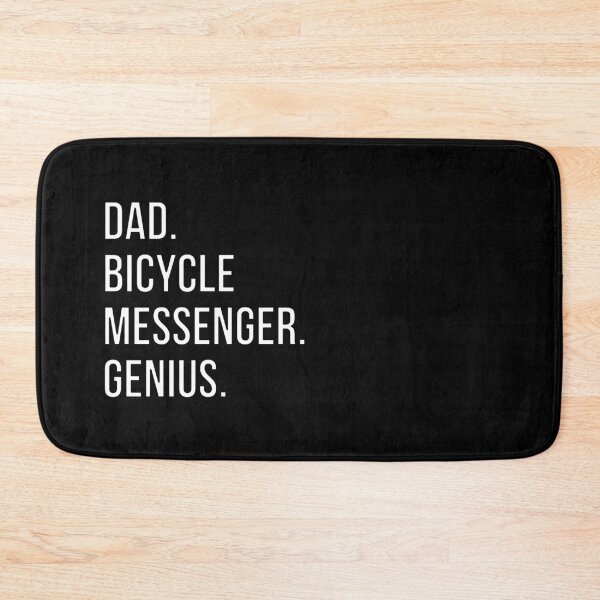 Item preview, Dad Bicycle messenger designed and sold by UneDesigns.