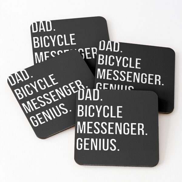 Item preview, Dad Bicycle messenger designed and sold by UneDesigns.
