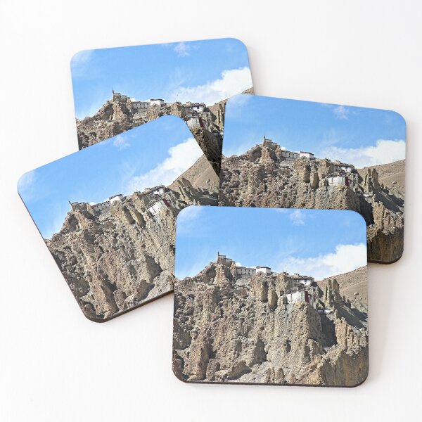 Item preview, Picturesque Himalayan Mountain Buddhist Monastery, Himalayan Landscape designed and sold by worldways.