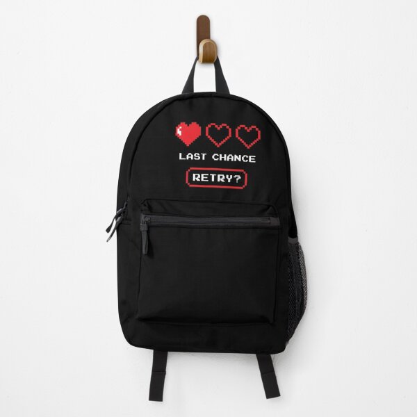 Item preview, Retro gaming design with remaining lives heart - black designed and sold by Crafteez.