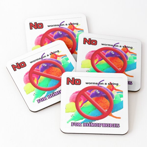 Item preview, NO worms for... designed and sold by -uni.